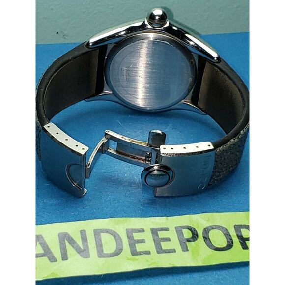 Corum Boutique Bubble Watch Blue Face Leather Men's Jewelry 163.150.20 Swiss WR - Picture 7 of 10